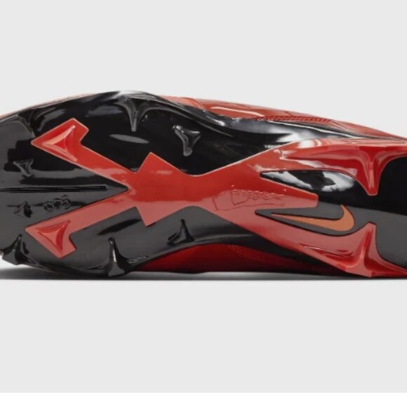 NEW! Size: 15 Men\'s Nike Alpha Menace 4 Pro NRG Football Cleats Red FQ3984-600 main image 6
